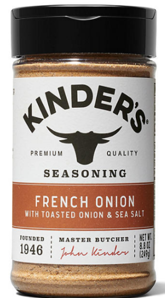 KINDER'S 'French Onion' with Toasted Onion & Sea Salt Seasoning 249 gr